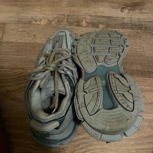 Balenciaga Light Gray Athletic Shoes
